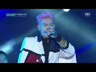 TOP (BIGBANG) FEATURING, Uhm Jung Hwa - DISCO @ 2016 SBS Kayo Daiten  