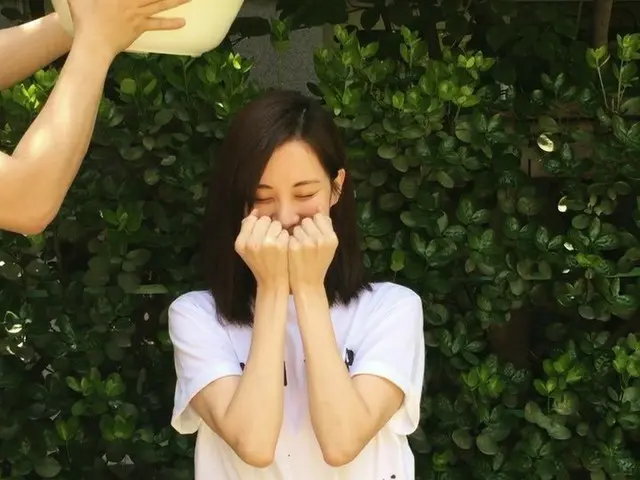 【G Official】 SNSD (Girls' Generation) Sohyeong participates in the ice bucketchallenge. Next nominat