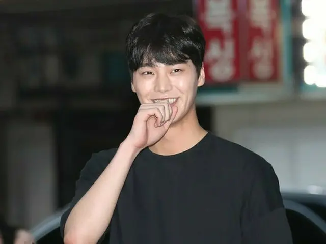 Actor Lee Tae-hwan is participating in the launch party of the TV Series 'WhyKim's Secretary?' Seoul