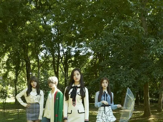 Park Girls debut album 'THE PARK IN THE NIGHT part one' first animal volume soldout in the first wee
