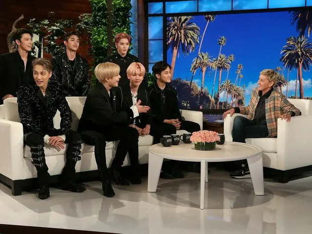 [D Official sm] Check out photos of SuperM's successful US TV debut on ”TheEllen DeGeneres Show”! 🔥