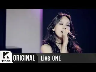 【📢LO】 Live ONE: Lee Hyori (Lee Hyo Ri) _Black  