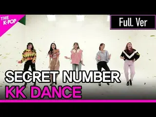[Official sbp]  Secret NUMBER, KK DANCE Full [THE SHOW 201117]   