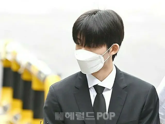 BI of former ”iKON” came out of the Seoul Central District Court and apologizedin front of the inter