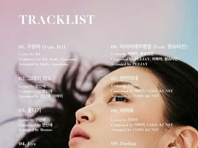Singer LEE HI releases track list for 3rd full album ”4 ONLY” ... Also recordscollaboration songs wi
