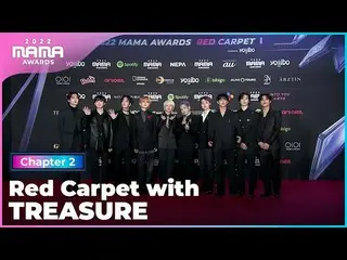 [ Official mnk] [2022 MAMA] Red Carpet with TREASURE_ _ _  (TREASURE_ _ ) | Mnet