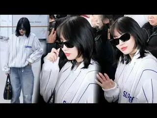 231218 TWICE_ _  MOMO Arrival Fancam by 스피넬 *Please do not edit or re-upload.