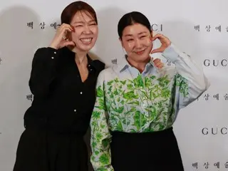 Yeom Hye Ran & Ra Mi Ran attended the ”60th Baeksang Arts Awards Gucci ImpactAward GUEST VISIT” held on the afternoon of the 21st.