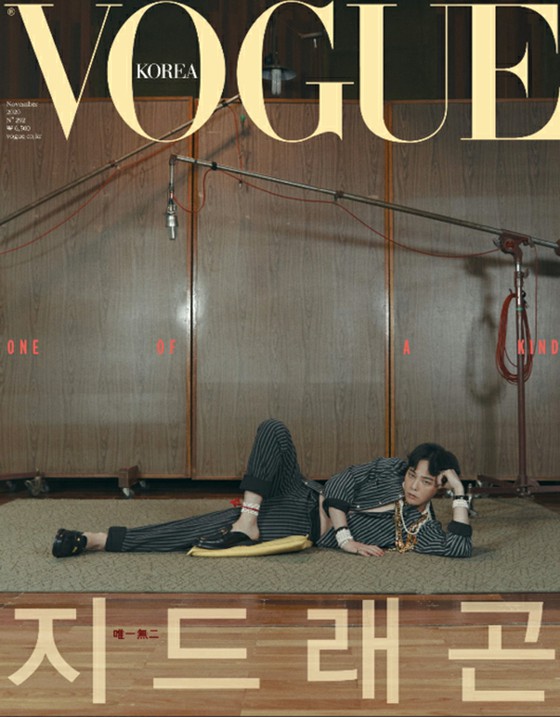 "King's Return" G-DRAGON (BIGBANG) appears on the cover of "Vogue Korea" for the first time in 4 years ... A variety of "unique charms"