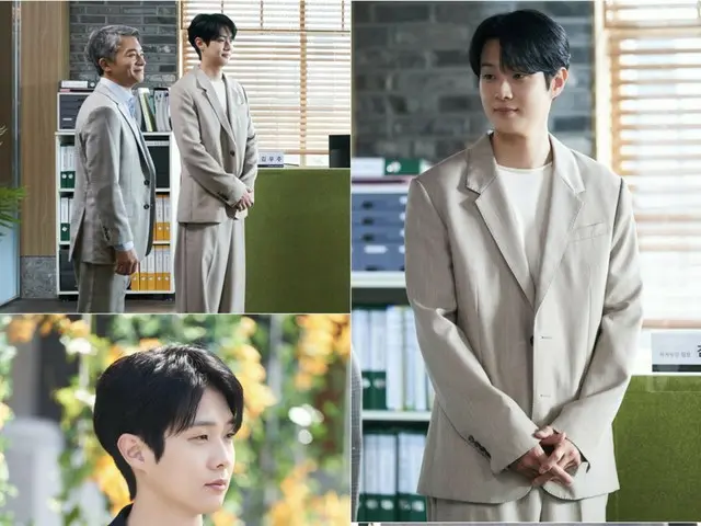 Choi Woo-shik arrives to work for the first time in a smart suit with ease (Will you marry me?)