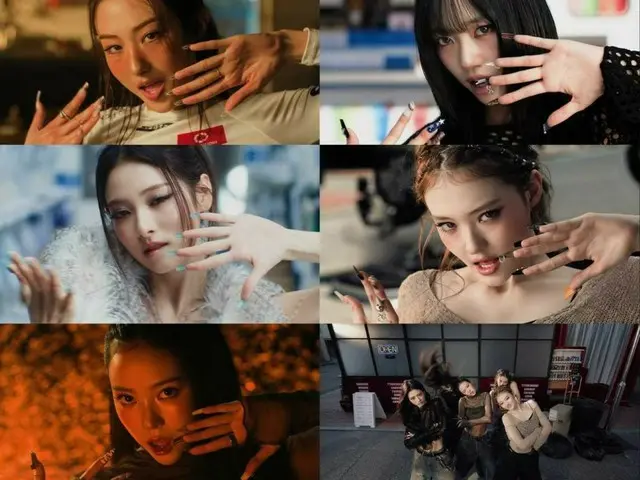 MEOVV releases new digital single "BURNING UP" music video teaser
