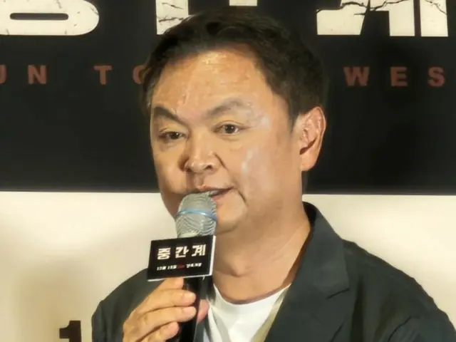 Director Kang Yoon of the film "The Middle Ground" says, "I don't think AI can replace actors."