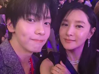 Actress Lee Yong-ae shares a sweet photo with "TOMORROW X TOGETHER" member SOOBIN... A wish comes true on behalf of her daughter