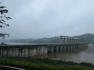 North Korea suspects unauthorized release of water from Hwanggang Dam as water level on Imjin River's Pilseung Bridge rises to over one meter