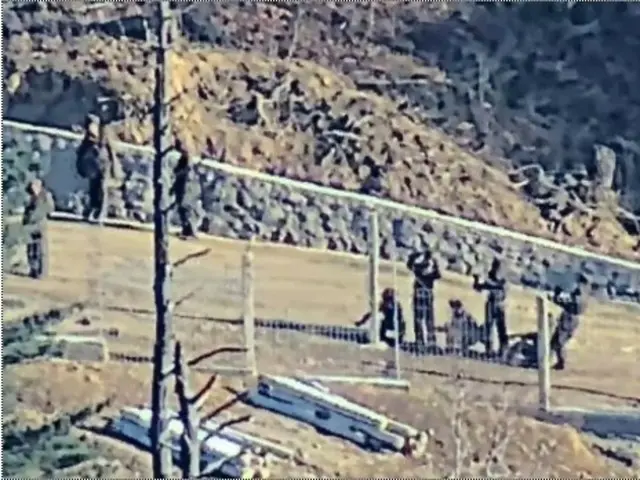 South Korea Joint Chiefs of Staff: "North Korean soldiers defected across the military demarcation line"