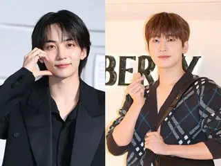 SEVENTEEN receives Presidential Award on 10th anniversary of debut... JEONG HAN and WONWOO, who are currently serving alternative military service, receive the award on behalf of the group