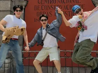 Kim WooBin is so strong, but when he's with Do Kyungsoo (EXO's DO) and Lee Gwangsoo, he looks like a mischievous boy.