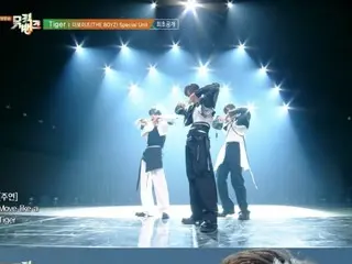 "THE BOYZ" Hyunjae, Sunwoo, and Juyeon's "Tiger" music show is a huge success... Proving the unit's strength