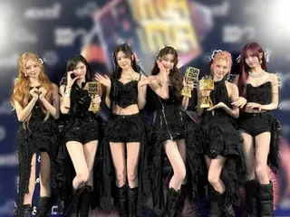 "IVE" is "popular in both name and reality" and is a triple crown winner at the 2025 MAMA AWARDS... thanks to "REBEL HEART"