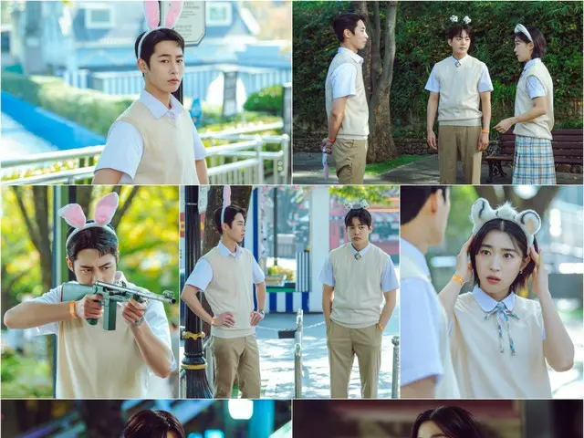 "Last Summer" Lee Jae Woo, Choi Sung Eun, and Kim Gun Woo go on a date at an amusement park in school uniforms... A delicate love triangle
