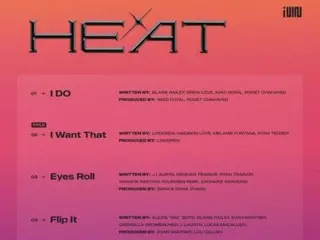 "(G)I-DLE" releases track list for 1st US EP album "HEAT"