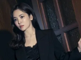 Actress Song Hye Kyo, as if time has stopped... A classy beauty that you can't take your eyes off of