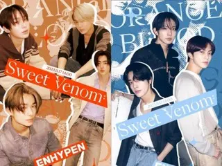"ENHYPEN" surprise release of part of title song "Sweet Venom" sound source