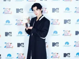 [Official] Cha EUN WOO wins Asia's first "Global Icon Award" at Japan's "MTV VMAJ 2023"