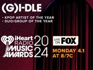 "(G)I-DLE" nominated for the U.S. "iHeartRadio Music Awards"