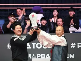 <Billiards> Cho Gun-hui achieved a miraculous victory at the end of 4 years and won his first PBA championship.