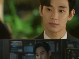 Kim Soo Hyun, with his melodramatic gaze and gentle voice... "Queen of Tears" proves once again that he is "an actor worth trusting"