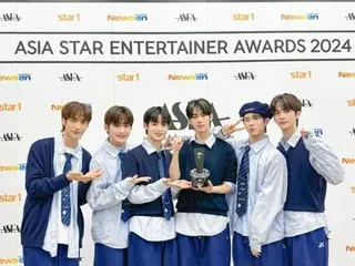 "TWS" wins first rookie award since debut at ASEA 2024... "Thank you for giving us great happiness"