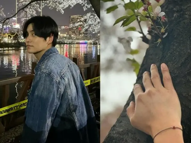俳優チェ・ソンジュン、花見に桜の木に登りゴタゴタ騒動→結局削除も…1