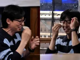 Yoo Jae-suk was so funny that he even cried... Who is the "man in a suit"? = "What would you do if you were to take a photo?"