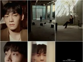 EXO's CHEN releases mood trailer for 4th mini album "DOOR"