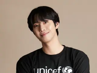 Ahn Hyoseop joins UNICEF TEAM campaign...Supporting good deeds by donating talent
