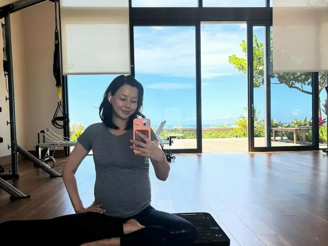 Actor Lee Hani, a graduate of Seoul National University, reveals the diet she is managing ahead of the birth of her second child... "I've been working hard lately"