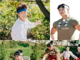 “2PM” Wooyoung and female bodybuilder LUDA compete in ssireum (Korean sumo) showdown: “Call an ambulance” and “Hong & Kim’s coin toss”