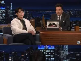 "BTS" JUNG KOOK mentions the "fall asleep STREAM" watched by 6 million people on "The Jimmy Fallon Show"... "Very embarrassing" (with video)