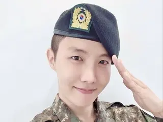 "BTS" J-HOPE, from "special class warrior" to "squad leader"...Exemplary military life