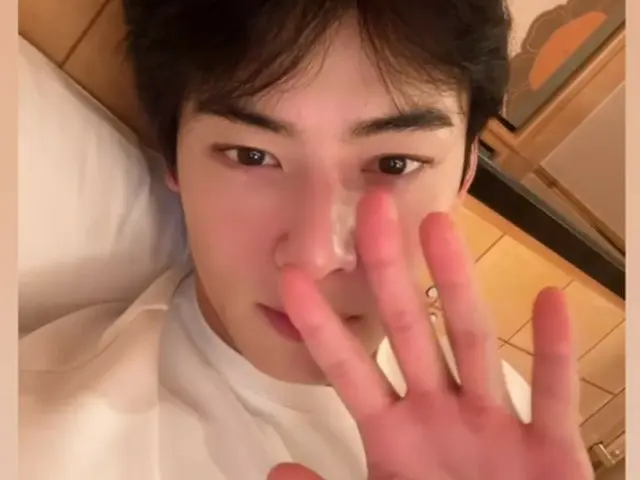 "ASTRO" Cha EUN WOO gives healing with his gentle voice and visuals... "See you tomorrow"