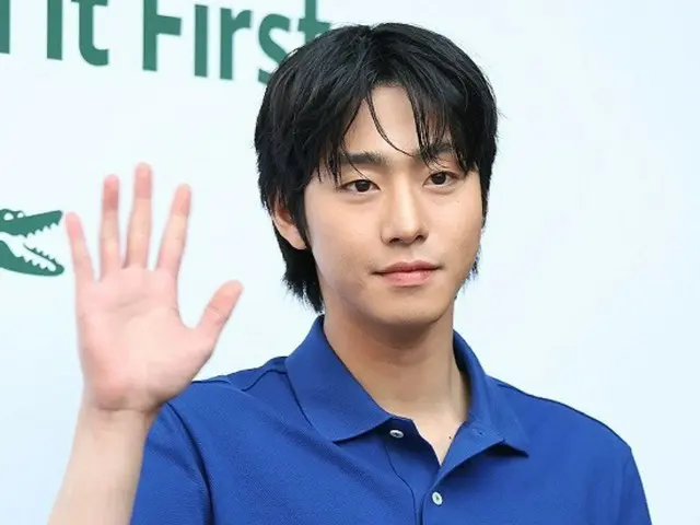 [Photo] Actor Ahn HyoSeop participates in Lacoste pop-up event... "refreshing charm"