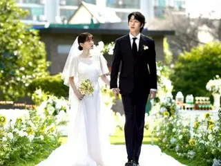 TV Series "Not a Hero" Reveals Jang Ki Yong & Chun Woo Hee's Wedding Stills