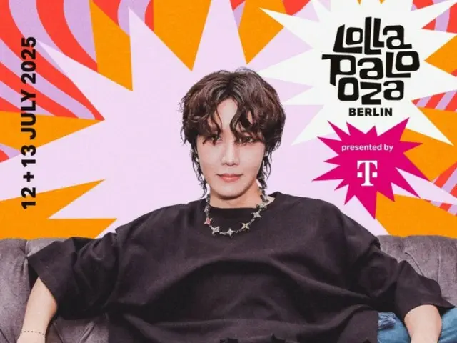 "BTS" J-HOPE to appear at "Lollapalooza Berlin" on the 13th... "This time I'll take it easy and enjoy it"