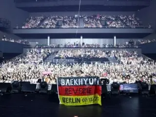 EXO's BAEKHYUN kicks off European tour in Berlin... Macau concert also sells out 19,000 seats
