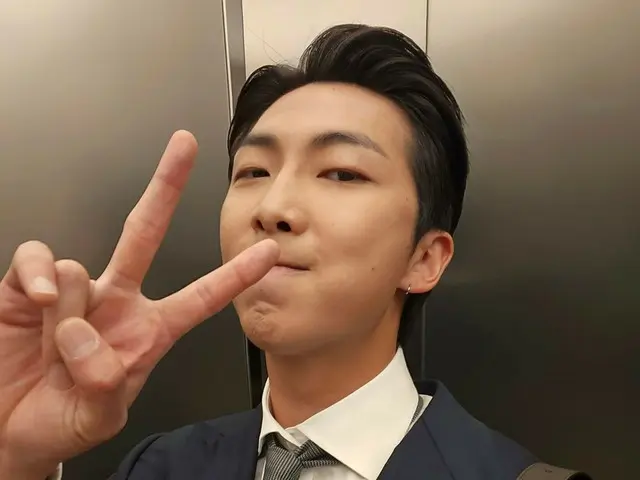 "BTS" RM, first suit appearance since discharge... "World-class visual explosion"