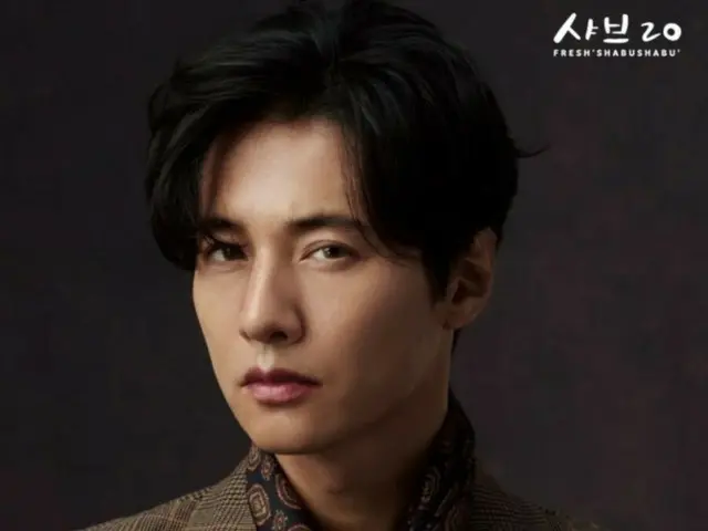 Actor Won Bin, the latest news on becoming an advertising model for a shabu-shabu chain restaurant