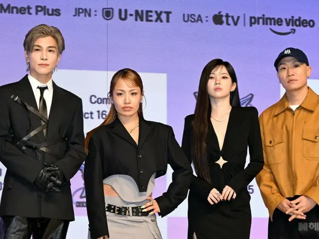 [Photo] "i-dle" Soyeon, Gaeko, RIEHATA, and Iwata Takanori, Mnet Japan-Korea joint production survival audition "Unpretty Rapstar"
 The main producers of "HIP POP Princess" attend the production presentation
