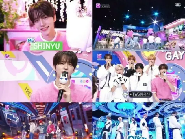 TWS's Shinhyung will make his MC debut on SBS Inkigayo... "I'm preparing with excitement"