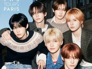 "TWS", the boys of autumn in Paris... grace the cover of a fashion magazine